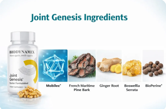 Joint Genesis Ingredients for Joint Health and Mobility